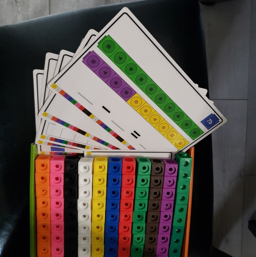 Learning Resources MathLink Cubes - Picture 4 of 4